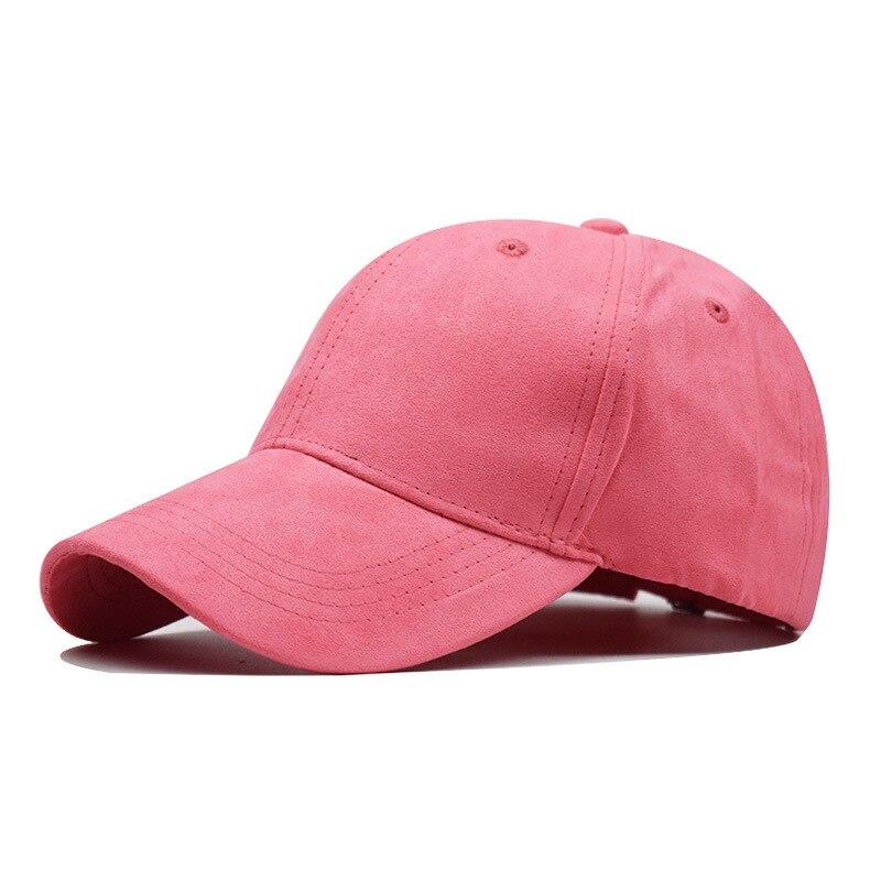 Faux Suede Baseball Cap – Adjustable Water-Resistant Hat for Men