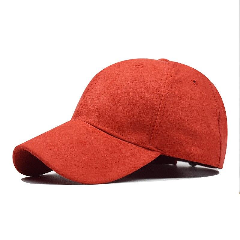 Faux Suede Baseball Cap – Adjustable Water-Resistant Hat for Men