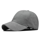 Faux Suede Baseball Cap – Adjustable Water-Resistant Hat for Men