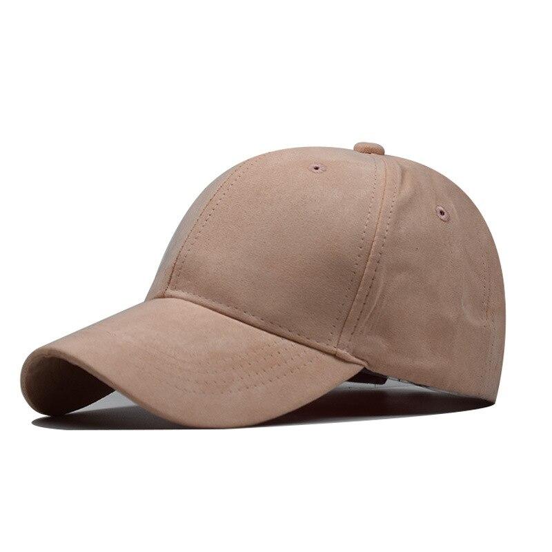 Faux Suede Baseball Cap – Adjustable Water-Resistant Hat for Men