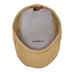Men’s Cotton Twill Flat Cap – Lightweight Ivy Hat for Summer
