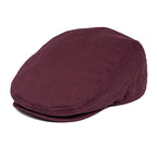 Men’s Cotton Twill Flat Cap – Lightweight Ivy Hat for Summer