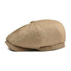 Men’s Twill Cotton Newsboy Cap – Lightweight Summer Gatsby Hat