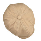 Men’s Twill Cotton Newsboy Cap – Lightweight Summer Gatsby Hat