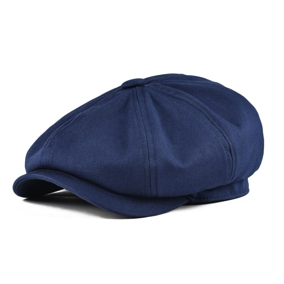 Men’s Twill Cotton Newsboy Cap – Lightweight Summer Gatsby Hat