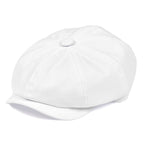 Men’s Twill Cotton Newsboy Cap – Lightweight Summer Gatsby Hat