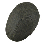 Men’s Wool Ivy Cap – Classic Wool Twill Flat Cap for Spring & Fall