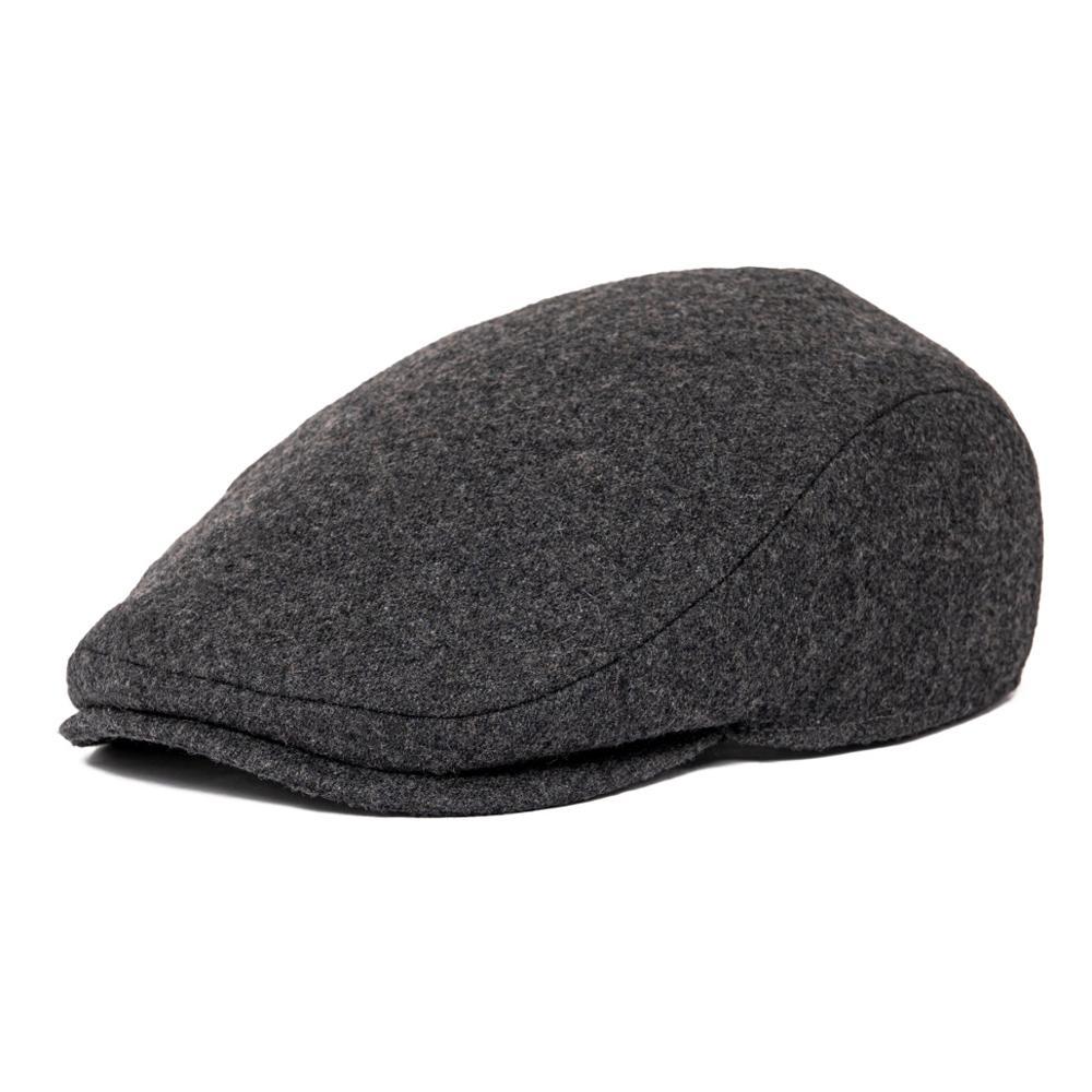 Men’s Herringbone Wool Ivy Cap – Timeless Flat Cap for Day & Night